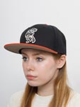 Бейсболка AMERICAN NEEDLE арт. 21006A-SAF San Francisco Seals Archive 40 MILB (черный / оранжевый)